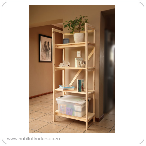Stanley 4 Tier Bookshelf Habitat Traders