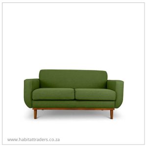 Two Seater couch For Sale in Cape Town - Avocado Green