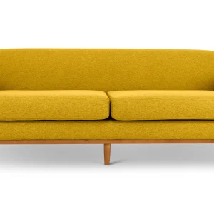 mustard-yellow-curved-arm-three-seater-linen-couch