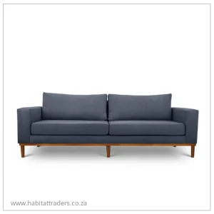 Three seater couch For Sale in Cape Town - Slate Suede